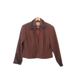 Double D Ranch Wool Vintage Western Blazer